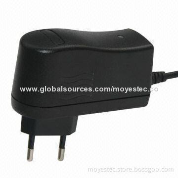 12.6V/1A Intelligent Lithium Battery Charger with 50 to 60Hz Frequency Range, EU Plug